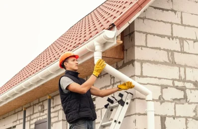 Pose et remplacement de gouttières à Cabanès